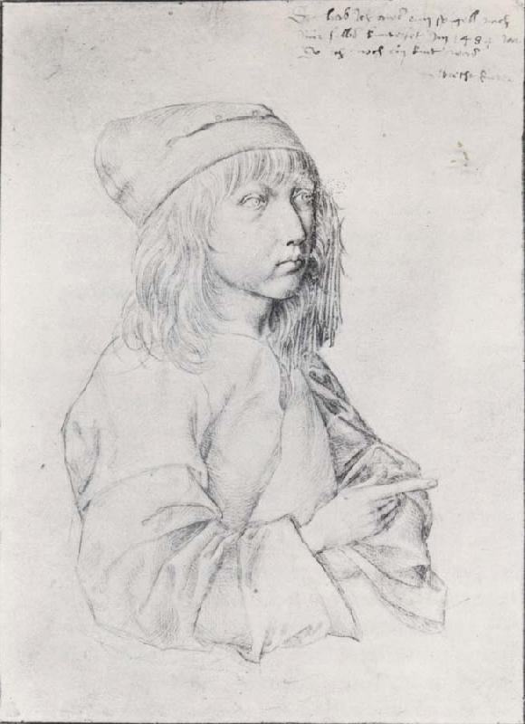 Albrecht Durer Self-portrait as a Boy oil painting image